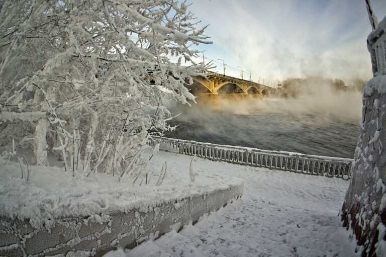 В Красноярский край придут 55-градусные морозы