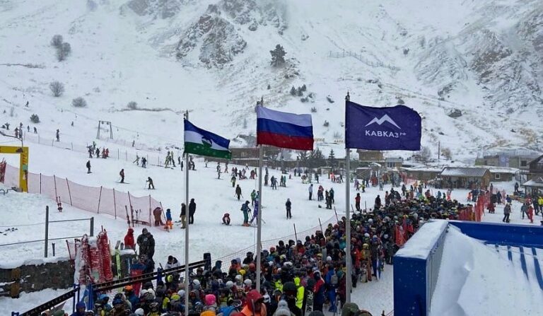 Горнолыжные курорты Северного Кавказа отчитались о рекордной посещаемости