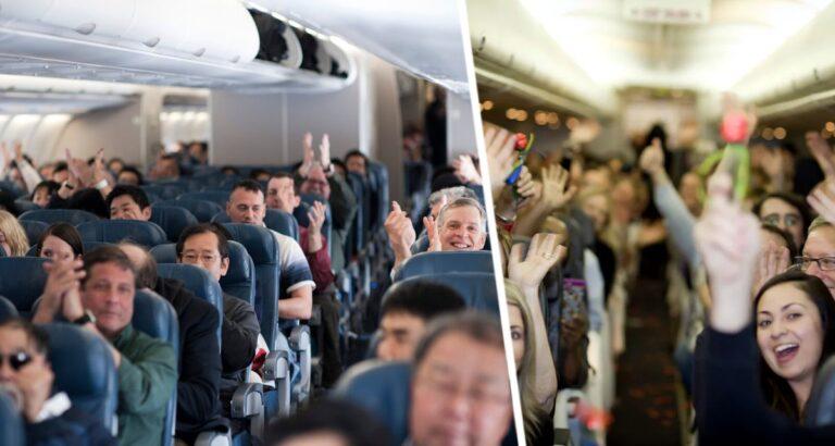Туристам сообщили, что лучше не хлопать в ладоши при посадке самолета
